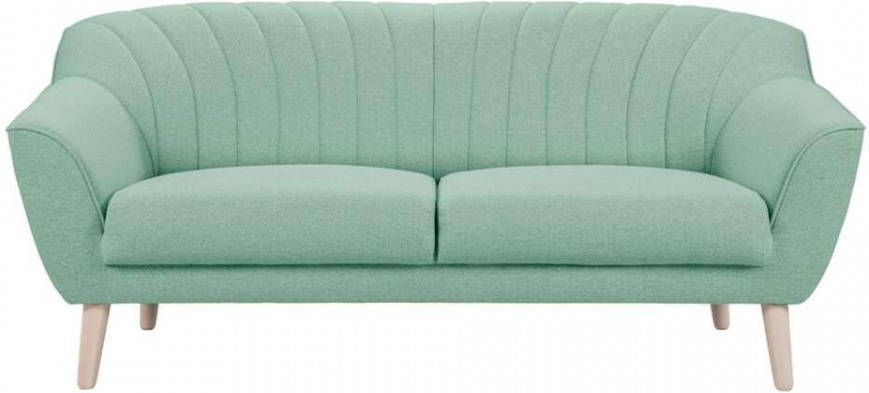 Leen Bakker Bank Naranja 3 zits mint