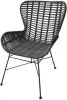 SIT Fauteuil &Chairs met gebogen armleuningen, in zwart of naturel, shabby chic, vintage online kopen