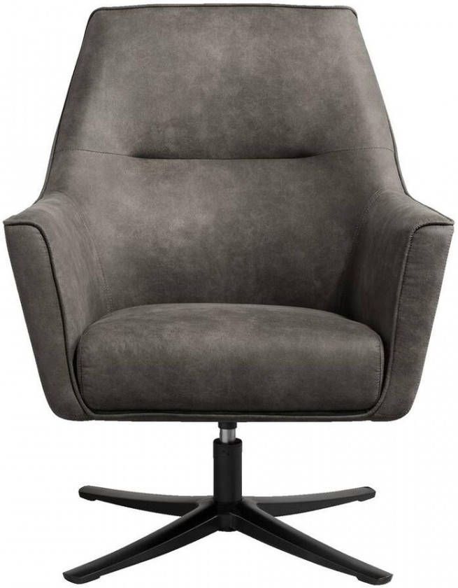 Leen Bakker Fauteuil Niles antraciet