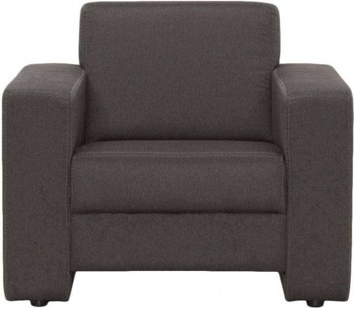 Leen Bakker Fauteuil Pisa stof donkergrijs