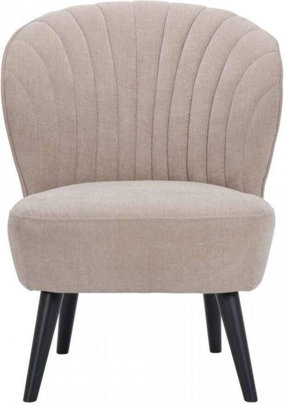 Leen Bakker Fauteuil Ventura stof beige