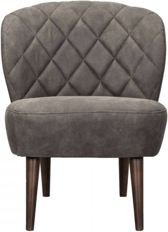 Leen Bakker Fauteuil Vita stof antraciet
