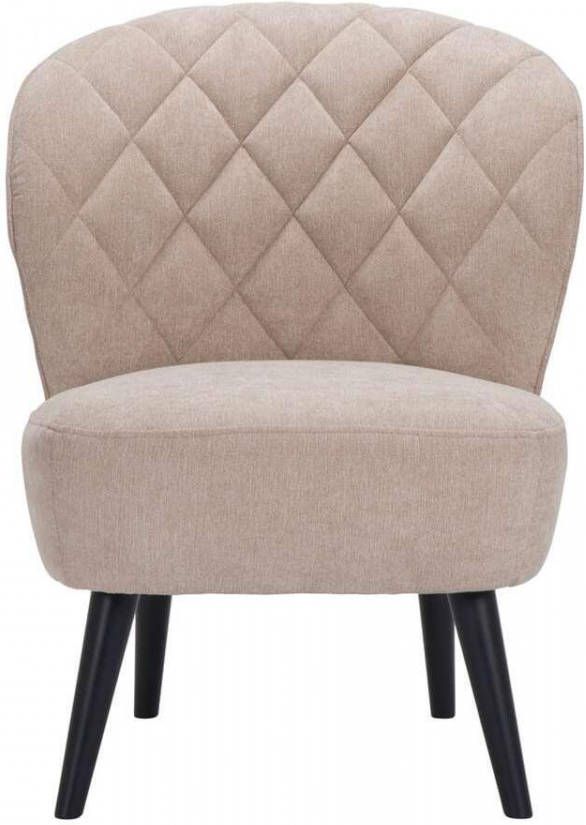 Leen Bakker Fauteuil Vita stof beige