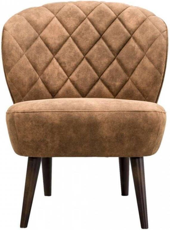 Leen Bakker Fauteuil Vita stof cognac