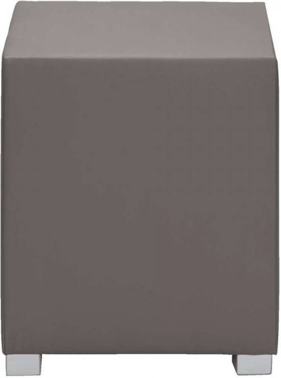 Leen Bakker Hocker Kopenhagen taupe 50x45x45 cm