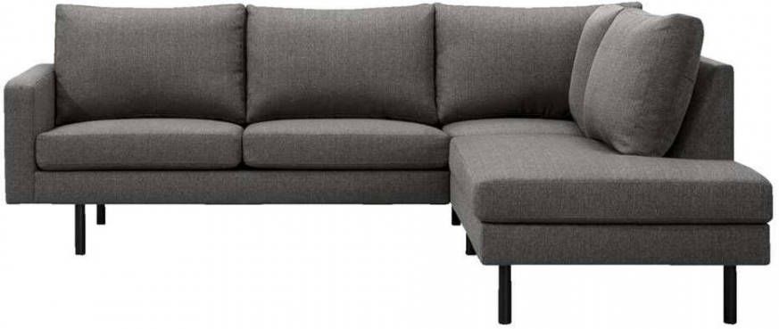 Leen Bakker Hoekbank Collin rechts donkergrijs