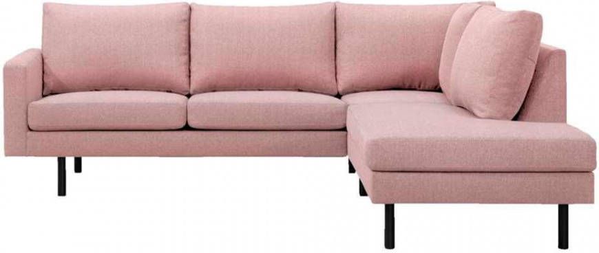 Leen Bakker Hoekbank Collin rechts roze