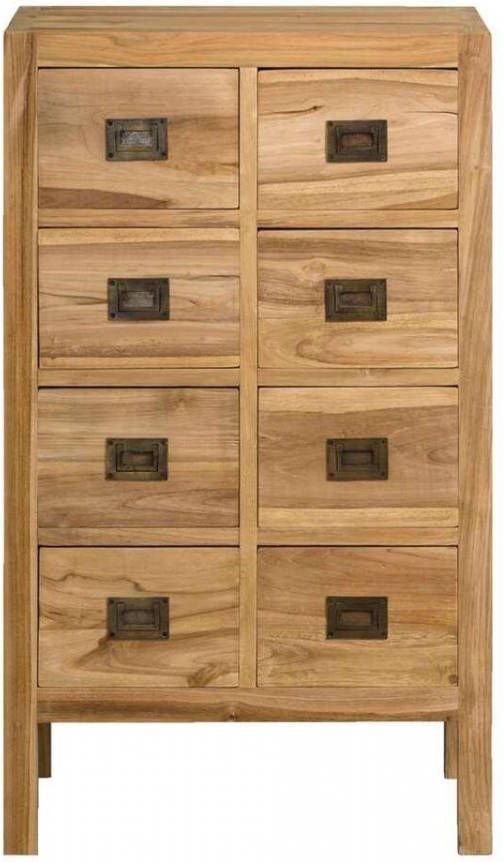 Leen Bakker Kast Dean naturel 93x55x35 cm