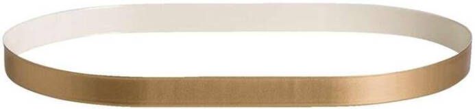 Leen Bakker Plateau Verdi wit/goud 1x20x13 cm