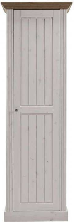 Leen Bakker Schoenenkast Monaco wit 190, 1x62, 6x42 cm