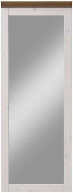 Leen Bakker Spiegel Monaco wit 144x52x7, 1 cm