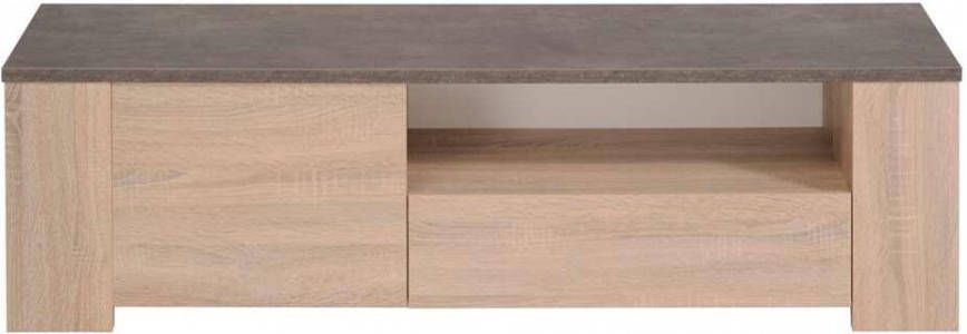 Leen Bakker TV meubel Jackson eiken 138x41x40 cm