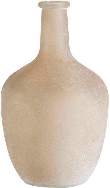 Leen Bakker Vaas Wibe crème 26xØ16 cm