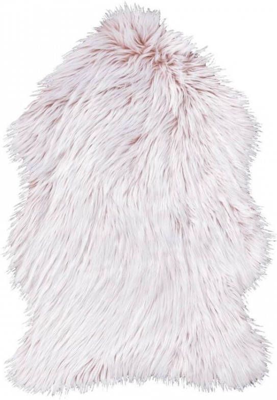 Leen Bakker Vloerkleed Yeti roze 60x90 cm