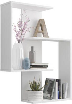 Leen Bakker Wandrek Hanau mat wit 85x65x20 cm