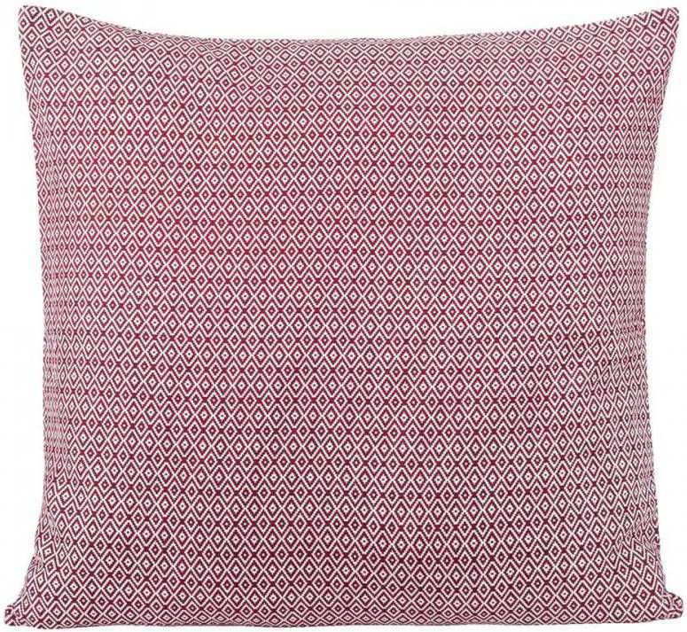 Leen Bakker Woonkussen Mike rood 65x65 cm