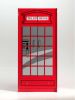 Vipack 2 deurs kledingkast Telefooncel London rood 190x90x56 cm Leen Bakker online kopen