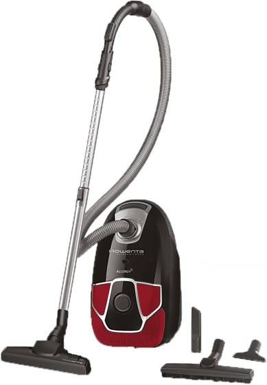 Rowenta Stofzuiger Silence Force RO6859 Zwart/Rood