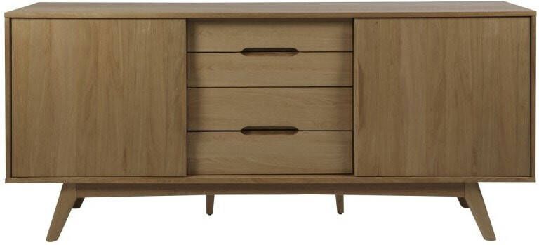 Bendt Dressoir 'Filip' Eiken, 180cm, kleur Eiken Naturel