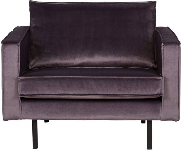 BePureHome Rodeo Fauteuil Velvet Dark Grey | 67