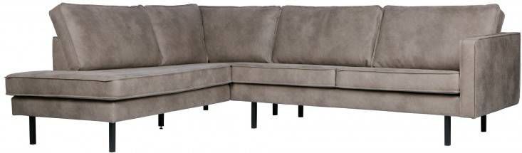 Be Pure Home Hoekbank Rodeo linksvoorstaand elephant skin BePureHome