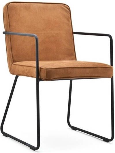 By Boo Eetkamerstoel Charly polyester bruin 76 x 55 x 44 By Boo Eetkamerstoel Charly polyester groen 76 x 55 x 44