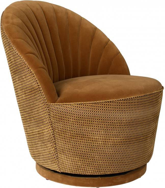 Dutchbone Fauteuil Madison Whiskey Velvet 78 x 67 x 76