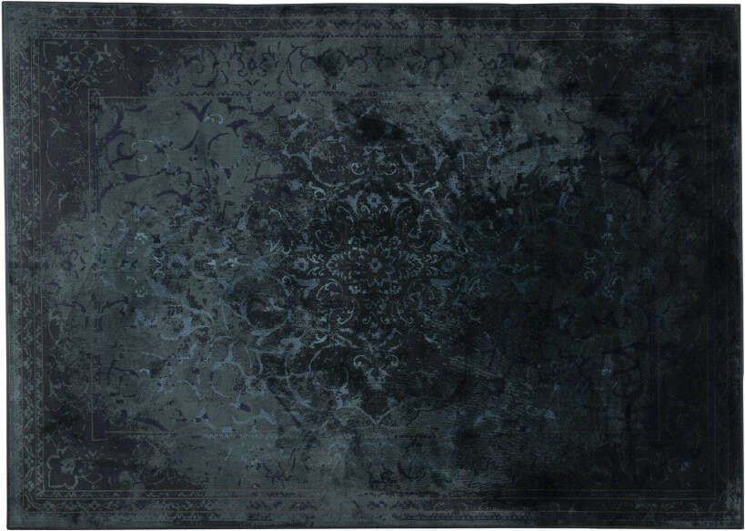 Dutchbone Vloerkleed 'Cos' 170 x 240cm, kleur Blauw