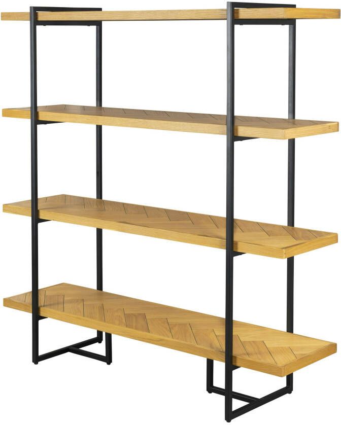 Dutchbone Wandrek 'Class' Eikenhout, 146 x 140cm, kleur Naturel