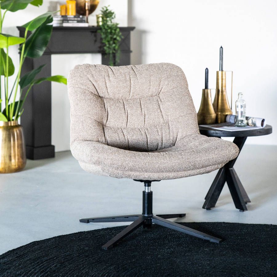 Eleonora Fauteuil 'Danica' kleur Lichtgrijs Baquer
