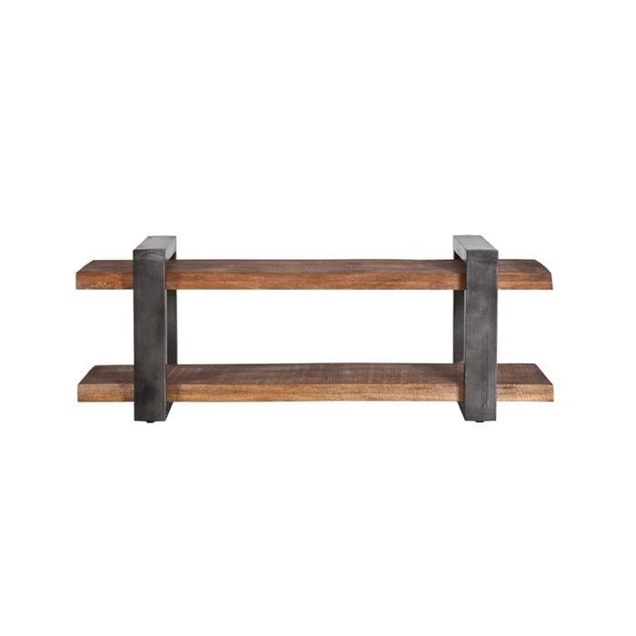 Eleonora TV meubel 'Rayan' Industrieel, 150cm, kleur metaal