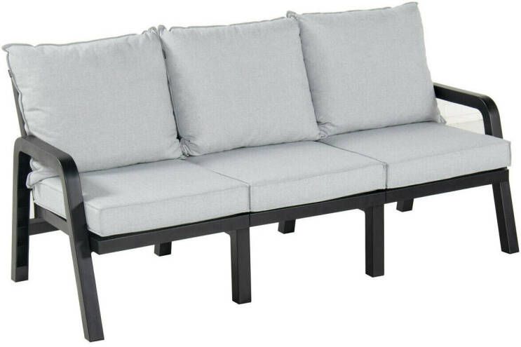 Hartman Outdoor Loungebank 'Ibiza' Modulair, 3 persoons, kleur Antraciet