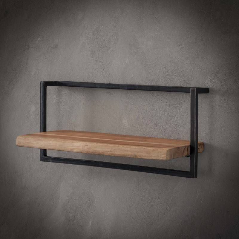 Industriële Wandplank 'Buster' 65cm (Showroommodel)