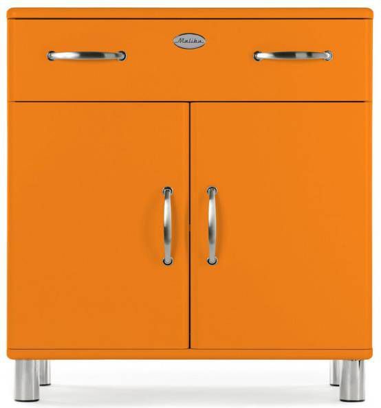 Tenzo kast Malibu oranje 92x86x41 cm Leen Bakker