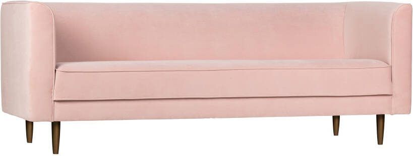 vtwonen 3 zits Bank 'Studio' Velvet, kleur Nude