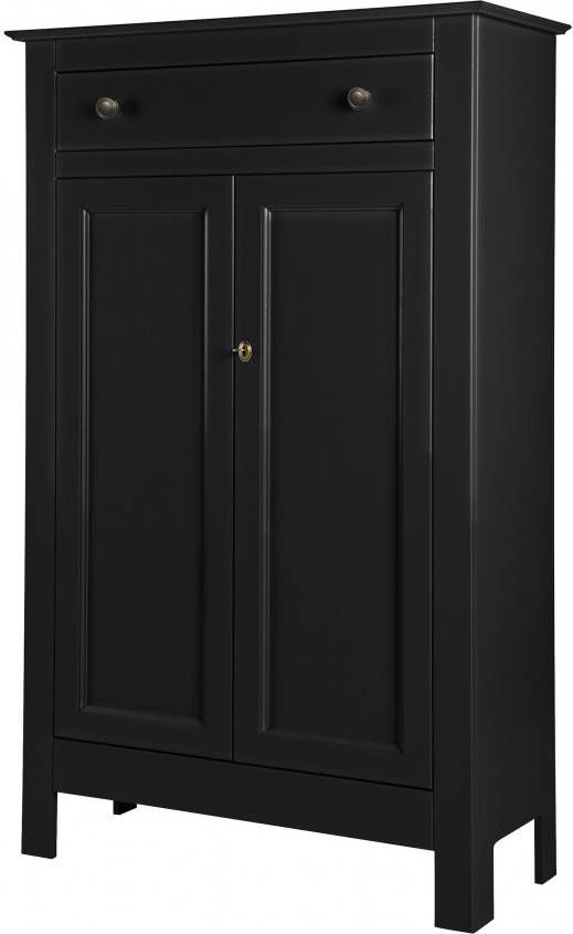 WOOOD Opbergkast 'Eva' 150 x 93cm, kleur Zwart