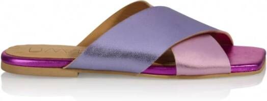 Dwrs Capri Slippers | Lila/Pink , Blauw, Dames