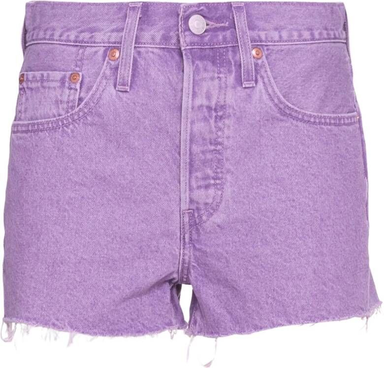 Levi's Shorts 501® Original Botanical , Paars, Dames