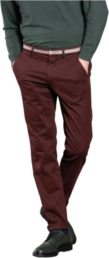 Mason's Chino , Paars, Heren