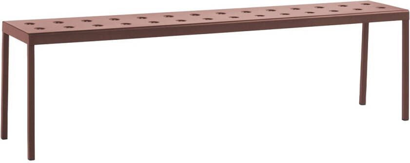 HAY Balcony Bench Iron red 3 zits