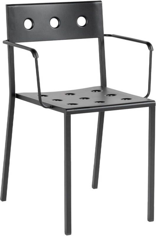 HAY Balcony Stoel Met Armleuning Antraciet