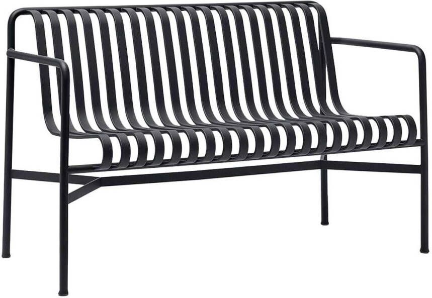 HAY Palissade Tuinbank Anthracite 2 zits