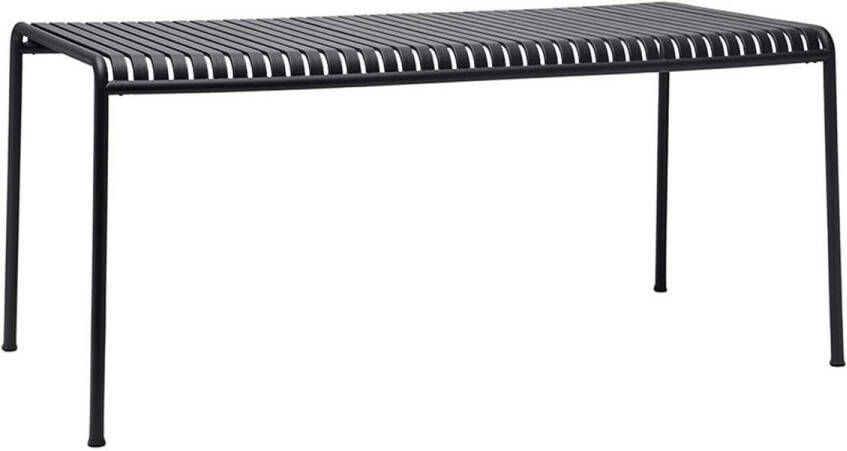 HAY Palissade Tafel Rechthoekig Antraciet