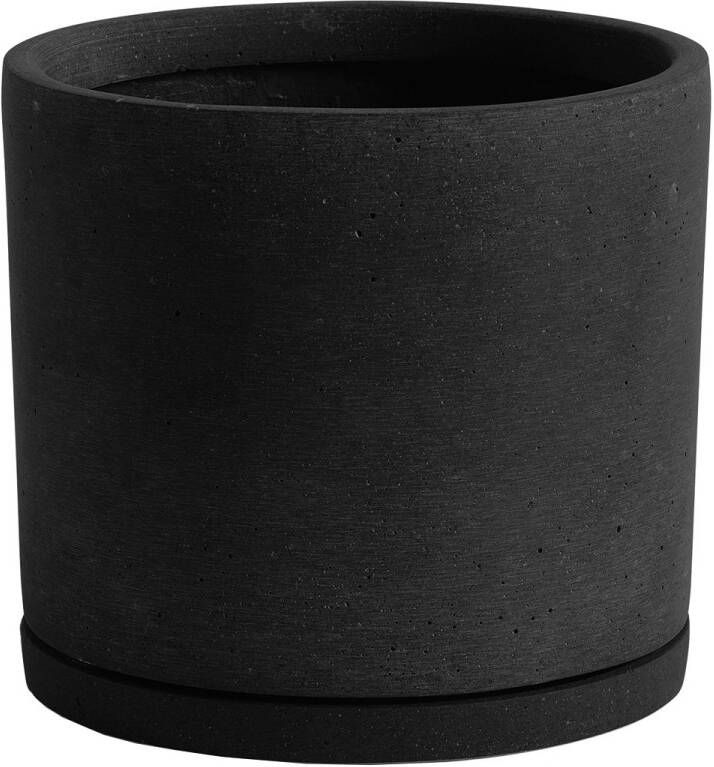 Hay Plant Pot bloempot met schotel XXL voor binnen 24 cm