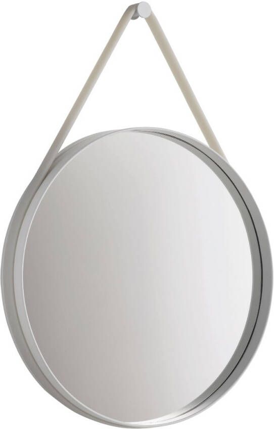 HAY Strap Mirror Spiegel Ø 70 cm Grijs