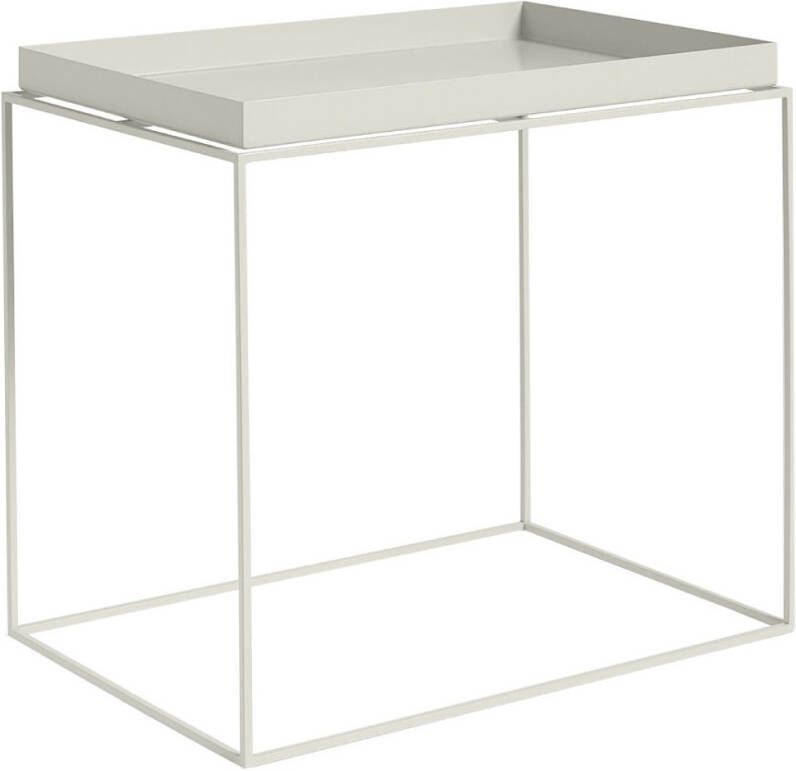 HAY Tray Table Bijzettafel 40 x 60 cm Grijs