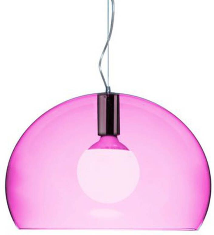 Kartell FL/Y Lamp Small Roze
