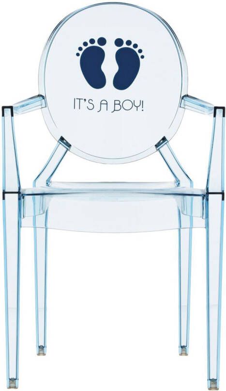 Kartell Lou Ghost Special Edition Kinderstoel It's a boy