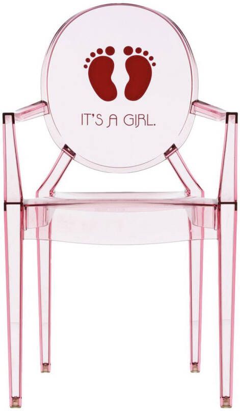 Kartell Lou Ghost Special Edition Kinderstoel It's a girl