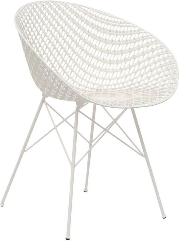 Kartell Smatrik Stoel Outdoor Wit/Wit